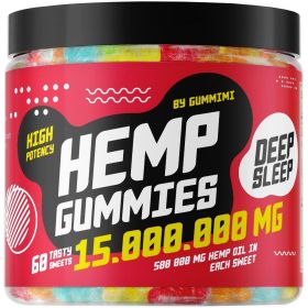 HÃÂµmp Gummies for Deep and Healthy BÃÂµdtime Ensure the Peace of Body Assorted Fruit Flavors HÃÂµmp Oil Infused Gummy Vitamins