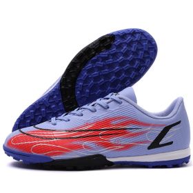 High Quality Soccer Shoes Mbappe Football Boots Futsal Chuteira Campo Cleats Men Training Sneakers Ourdoor Women Footwear TF/FG (Color: ss1413-TF- purple, size: 36)