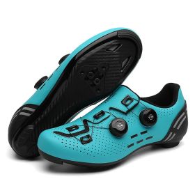 MTB Cycling Shoes Carbon Men Sports Route Cleats Road Bike Boots Racing Speed Sneaker Women Flat Spd Mountain Bicycle Shoes (Color: moon road, size: 48)