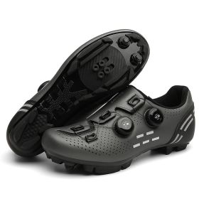 MTB Cycling Shoes Carbon Men Sports Route Cleats Road Bike Boots Racing Speed Sneaker Women Flat Spd Mountain Bicycle Shoes (Color: grey mtb, size: 38)