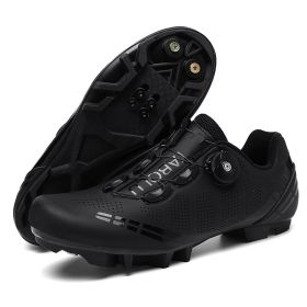 Outdoor Sports Cycling Shoes MTB Men Self-Locking Speed Sneaker Road Bike Boots SPD Cleats Mountain Bicycle Shoes Women Racing (Color: Army Green, size: 44)