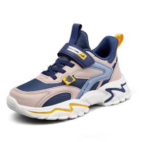 2022 New Children Shoes Boys Girls Casual Sneakers Breathable Knitting Mesh Toddler Shoes Fashion Infant Soft Comfortable Shoes (Color: Blue, size: 39 (Insole 23.9cm))