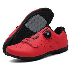 Road Bike Shoes Men Cycling Sneaker Mtb Cleat Shoes Flat Speed Sneakers Women Racing Bicycle Sneaker Mountain Biking Boots Spd (Color: Yellow, size: 42)