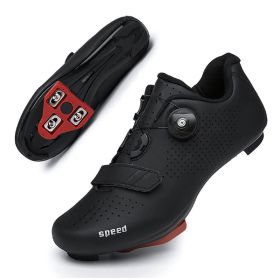 Mountain Cycling Shoes MTB Men Sports Road Bike Shoes Self-Locking SPD Cleat Bicycle Footwear Racing Women Speed Cycling Sneaker (Color: Yellow, size: 39)