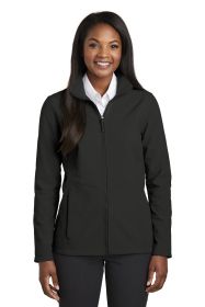 Port Authority Ladies Collective Soft Shell Jacket L901 (Color: Deep Black, size: 3XL)