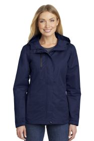 Port Authority Ladies All-Conditions Jacket L331 (Color: True Navy, size: 3XL)