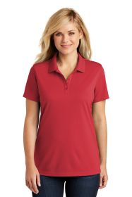 Port Authority Ladies Dry Zone UV Micro-Mesh Polo LK110 (Color: Rich Red, size: 4XL)