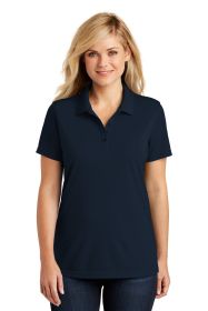 Port Authority Ladies Dry Zone UV Micro-Mesh Polo LK110 (Color: River Blue Navy, size: L)
