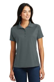 Sport-Tek Ladies Dri-Mesh Pro Polo L474 (Color: Steel, size: XS)