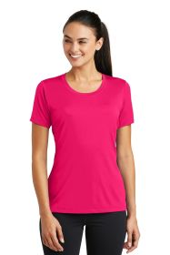Sport-Tek Ladies PosiCharge Tough Tee LST320 (Color: Pink Raspberry, size: M)