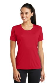 Sport-Tek Ladies PosiCharge Tough Tee LST320 (Color: Deep Red, size: XXL)