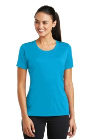 Sport-Tek Ladies PosiCharge Tough Tee LST320 (Color: Atomic Blue, size: XXL)