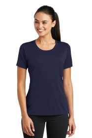 Sport-Tek Ladies PosiCharge Tough Tee LST320 (Color: True Navy, size: XS)