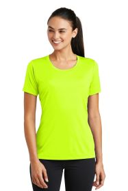 Sport-Tek Ladies PosiCharge Tough Tee LST320 (Color: Neon Yellow, size: XXL)