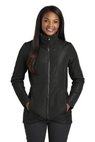 Port Authority Ladies Collective Insulated Jacket L902 (Color: Deep Black, size: XXL)
