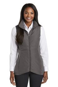 Port Authority Ladies Collective Insulated Vest L903 (Color: Graphite, size: XL)