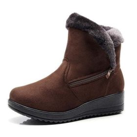 Women Ankle Boots Women Winter Shoes Female (Shoe Size: 7.5, Color: Brown)