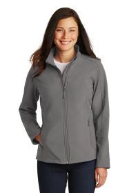 Port Authority Ladies Core Soft Shell Jacket L317 (Color: Deep Smoke, size: XL)