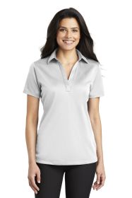 Port Authority Ladies Silk Touch Performance Polo L540 (Color: White, size: XS)