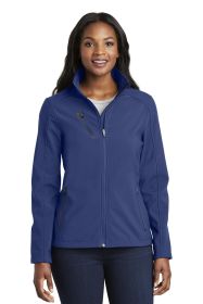 Port Authority Ladies Welded Soft Shell Jacket L324 (Color: Estate Blue, size: 4XL)