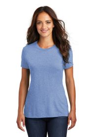District Women's Perfect Tri Tee DM130L (Color: Maritime Frost, size: S)