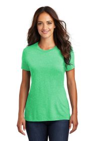 District Women's Perfect Tri Tee DM130L (Color: Green Frost, size: XL)