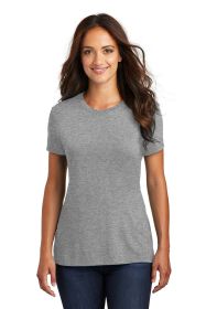 District Women's Perfect Tri Tee DM130L (Color: Grey Frost, size: 3XL)