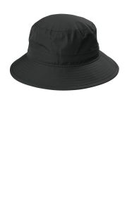 Port Authority Outdoor UV Bucket Hat C948 (Color: Black, size: S/M)