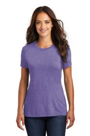 District Women's Perfect Tri Tee DM130L (Color: Purple Frost, size: XS)