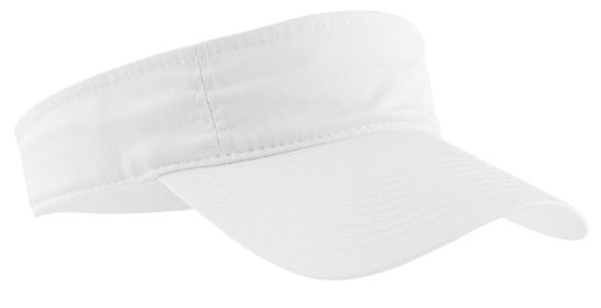 Port & Company Fashion Visor CP45 (Color: White, size: OSFA)