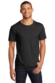 Jerzees Premium Blend Ring Spun T-Shirt 560M (Color: Black Ink Heather, size: M)
