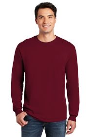Gildan Heavy Cotton 100% Cotton Long Sleeve T-Shirt 5400 (Color: Cardinal Red, size: 2XL)