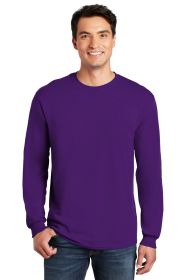 Gildan Heavy Cotton 100% Cotton Long Sleeve T-Shirt 5400 (Color: Purple, size: XL)