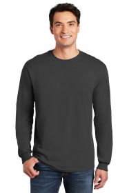Gildan Heavy Cotton 100% Cotton Long Sleeve T-Shirt 5400 (Color: Charcoal, size: M)