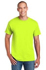 Gildan DryBlend 50 Cotton/50 Poly T-Shirt 8000 (Color: Safety Green, size: L)