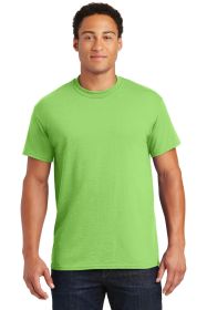 Gildan DryBlend 50 Cotton/50 Poly T-Shirt 8000 (Color: Lime, size: 4XL)