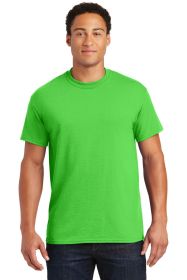 Gildan DryBlend 50 Cotton/50 Poly T-Shirt 8000 (Color: Electric Green, size: 4XL)