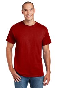 Gildan DryBlend 50 Cotton/50 Poly T-Shirt 8000 (Color: Sport Scarlet Red, size: M)