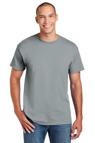 Gildan DryBlend 50 Cotton/50 Poly T-Shirt 8000 (Color: Gravel, size: S)