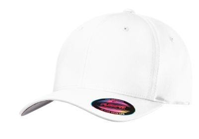 Port Authority Flexfit Cotton Twill Cap C813 (Color: White, size: L/XL)