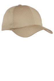 Port Authority Fine Twill Cap C800 (Color: Khaki, size: OSFA)