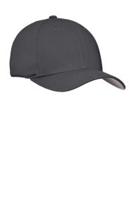 Port Authority Flexfit Cotton Twill Cap C813 (Color: Graphite, size: S/M)