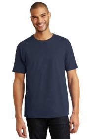 Hanes Authentic 100% Cotton T-Shirt 5250 (Color: Navy, size: 3XL)
