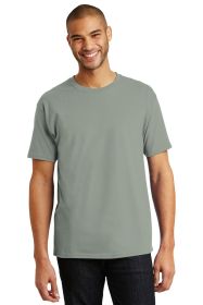 Hanes Authentic 100% Cotton T-Shirt 5250 (Color: Stonewashed Green, size: 2XL)