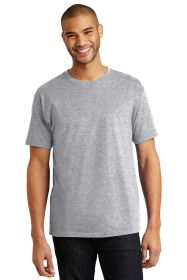 Hanes Authentic 100% Cotton T-Shirt 5250 (Color: Light Steel, size: 5XL)