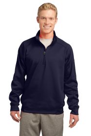 Sport-Tek Tech Fleece 1/4-Zip Pullover F247 (Color: True Navy, size: XS)