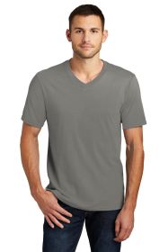District Very Important Tee V-Neck DT6500 (Color: Grey, size: XS)