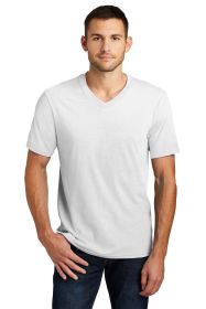 District Very Important Tee V-Neck DT6500 (Color: White, size: M)