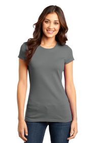 District Women's Fitted Very Important Tee DT6001 (Color: Grey, size: 3XL)