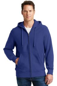 Sport-Tek Super Heavyweight Full-Zip Hooded Sweatshirt F282 (Color: Royal, size: L)